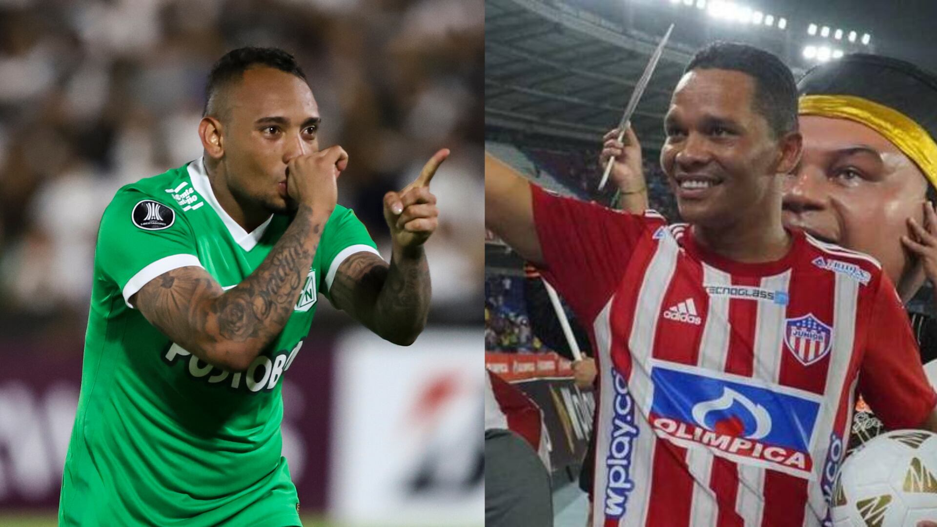 Carlos Bacca y Jarlan Barrera