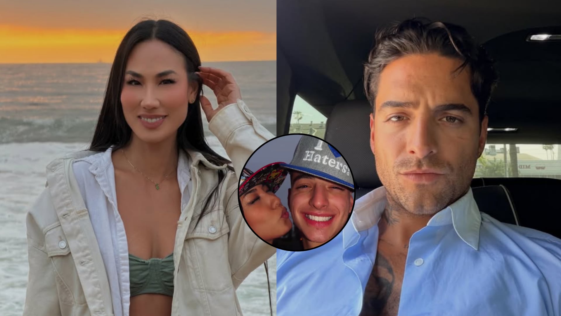 Akemi Nakamura y Maluma