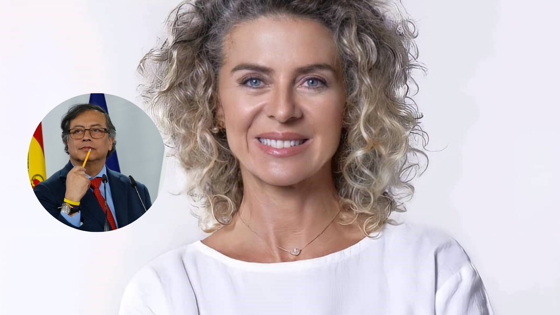 Margarita Rosa de Francisco reiteró su apoyo a Gustavo Petro ante las marchas en Colombia