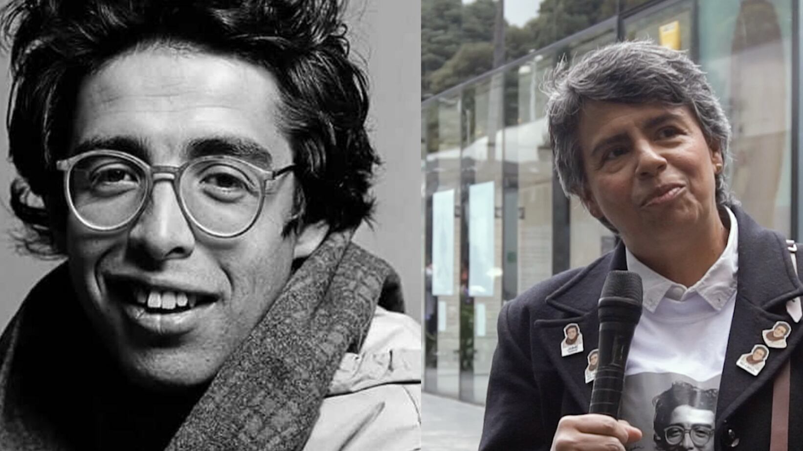 Jaime Garzón y su hermana, Marisol Garzón