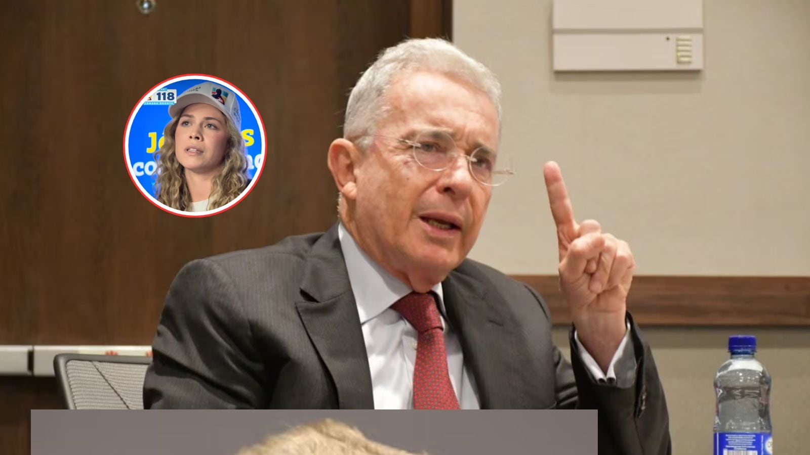 Álvaro Uribe Vélez y Sofía Araújo