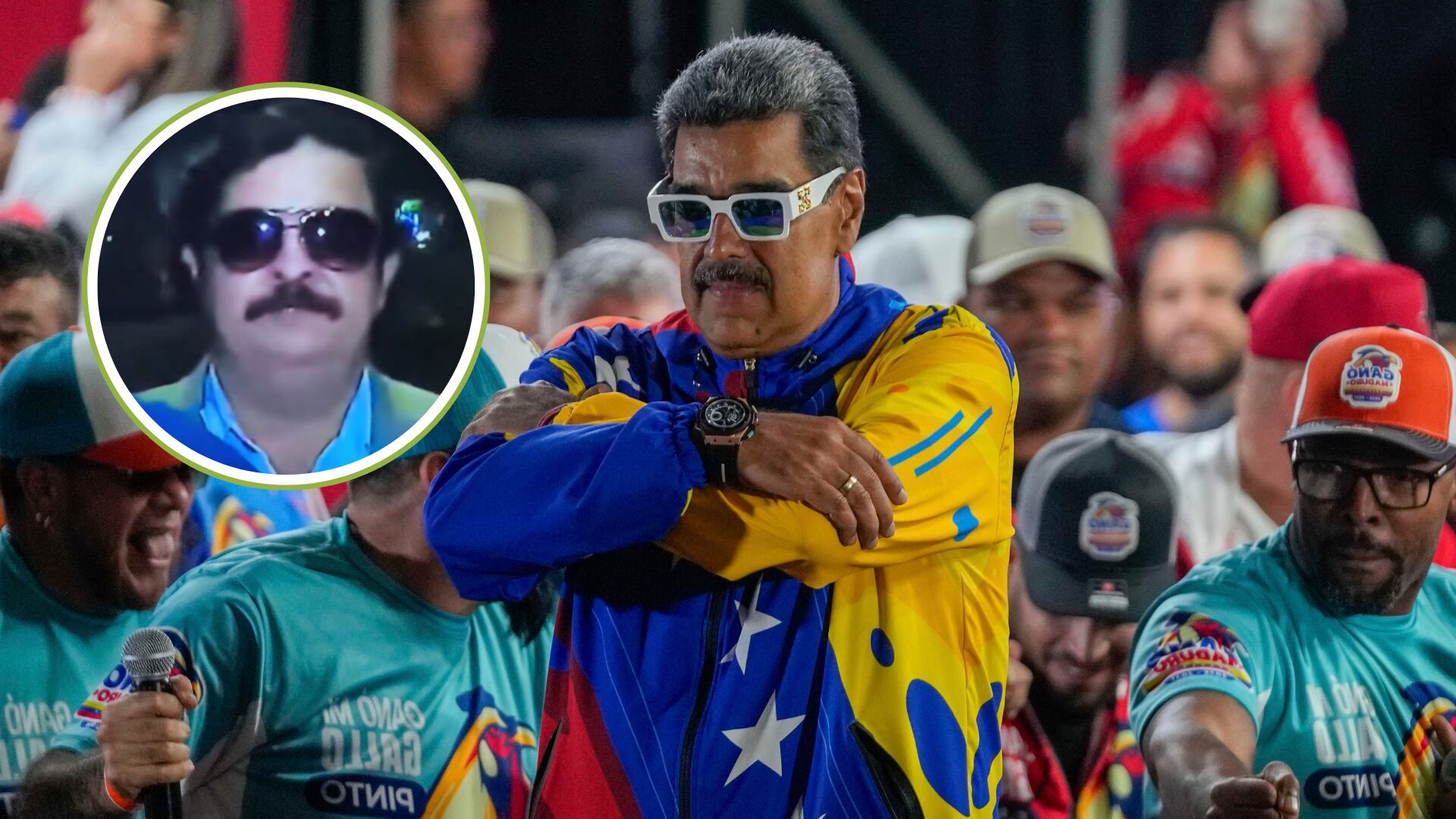 Hasta Pablo Escobar salió a protestar en contra de Nicolás Maduro por las elecciones en Venezuela