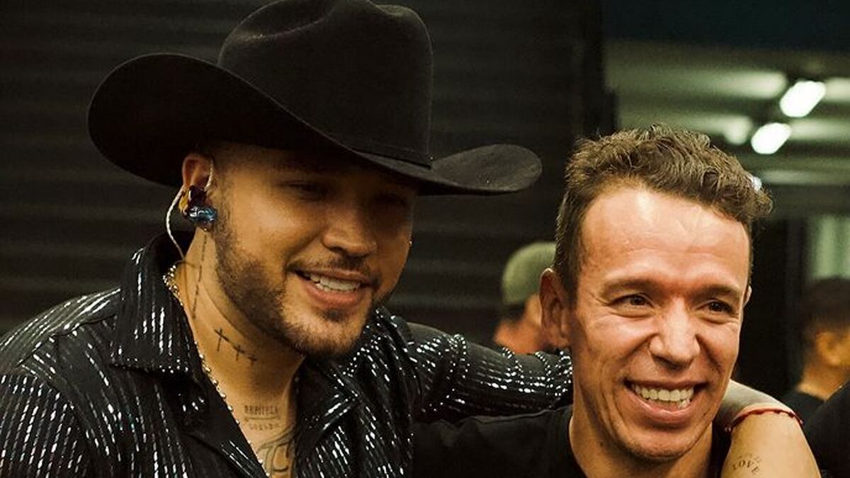 Jessi Uribe junto a Rigoberto Urán desde sus redes sociales