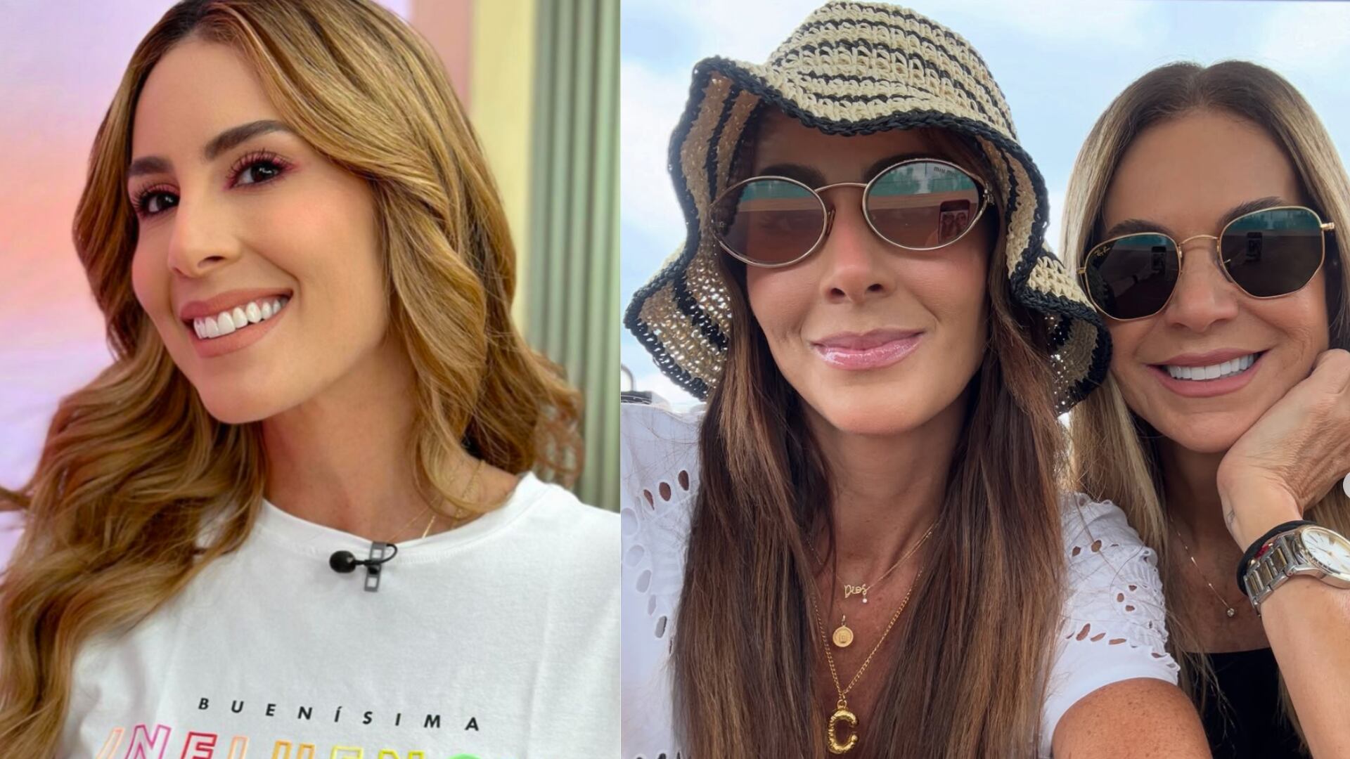 Carolina Soto con su madre