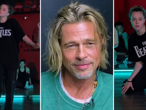Brad Pitt se conmueve al hablar del talento artístico Shiloh y demuestra que es un gran padre