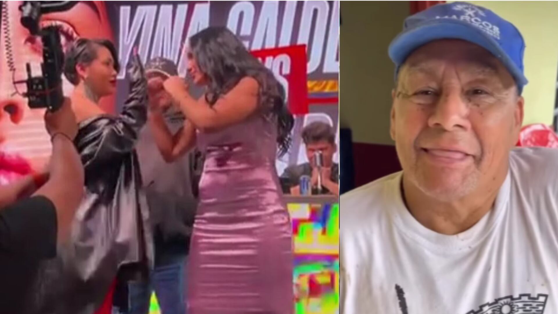 Yina Calderón no fue apoyada por su abuelo para pelea con Andrea Valdiri