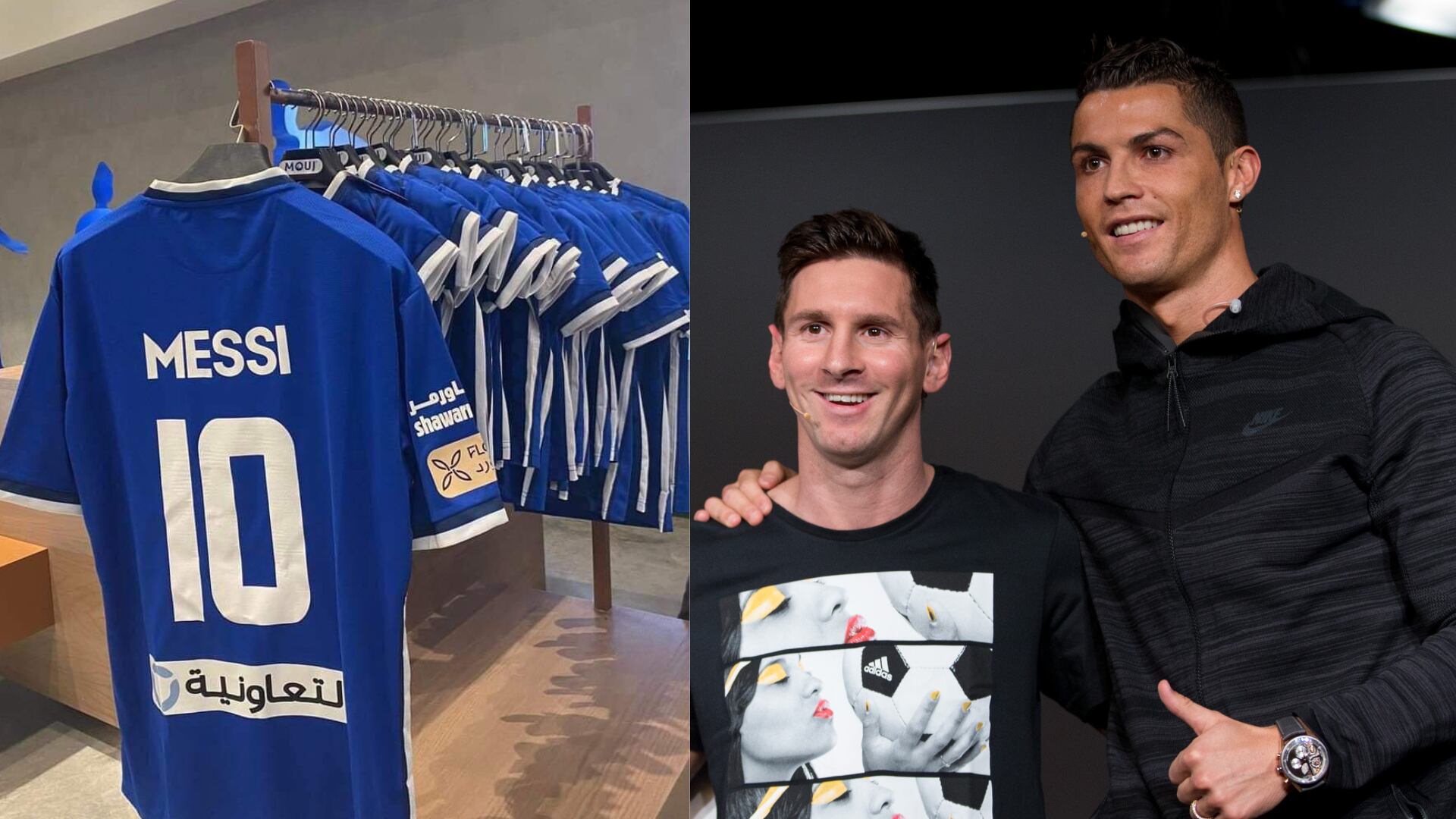 En Arabia están vendiendo camisetas de Messi