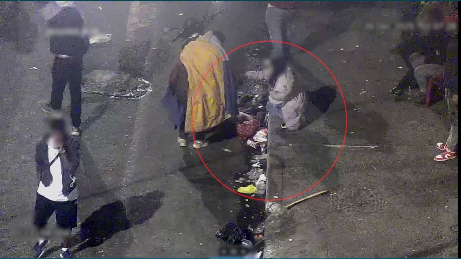 Cámaras de videovigilancia fueron claves para la captura de una expendedora de drogas en San Bernardo.