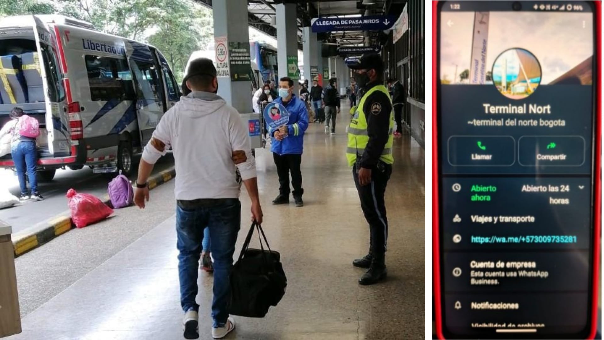 Alerta por estafas en tiquetes de buses.