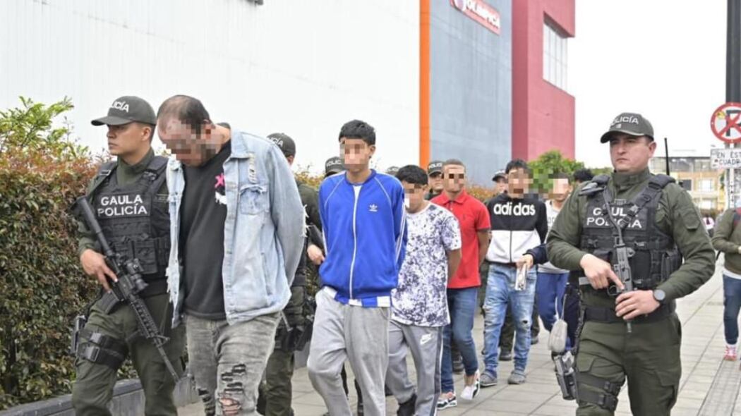 A la cárcel alias Bill y seis sicarios más de ‘Los Satanás’ por atentados contra comerciantes en Bogotá