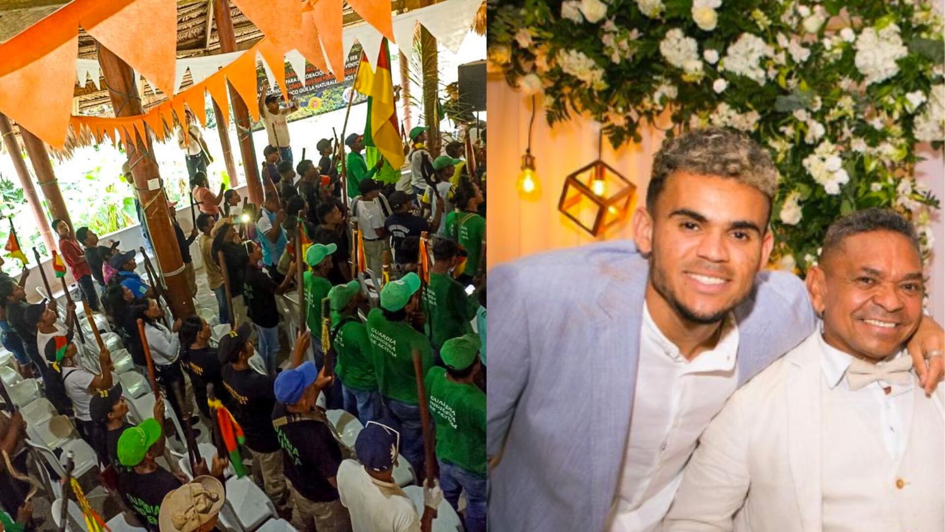 La guardía indígena de la ONIC anunció que empezará a buscar al papá de Luis Díaz