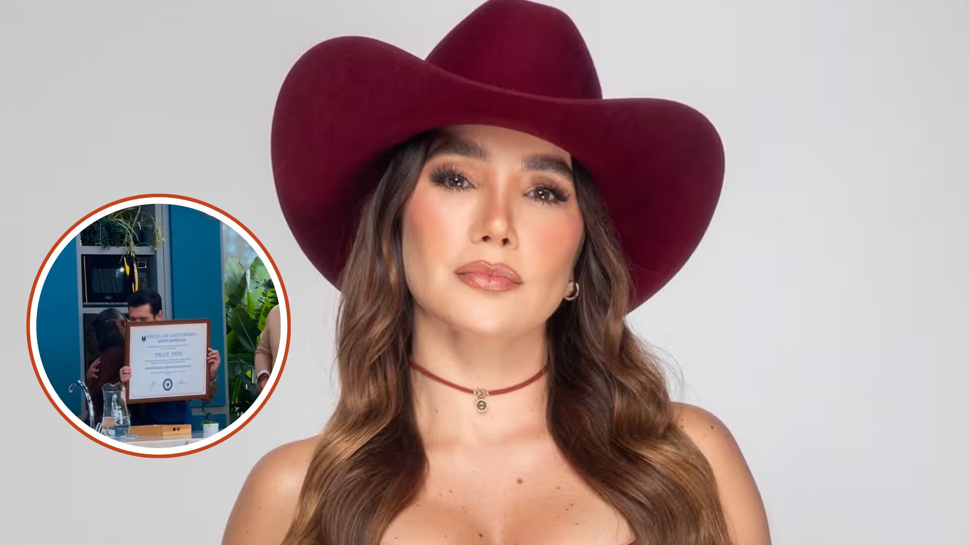 Paola Jara recibió reconocimiento en Día a día