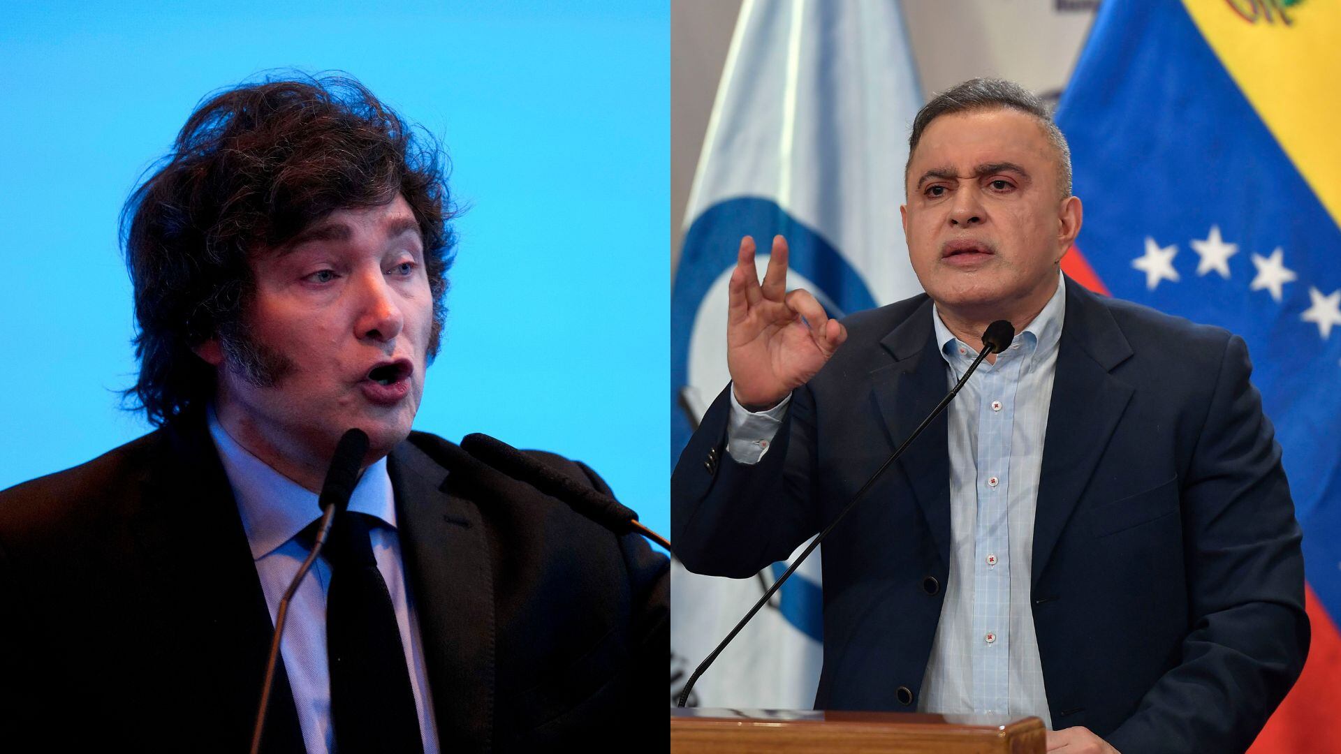 Orden de captura a Milei en Venezuela.