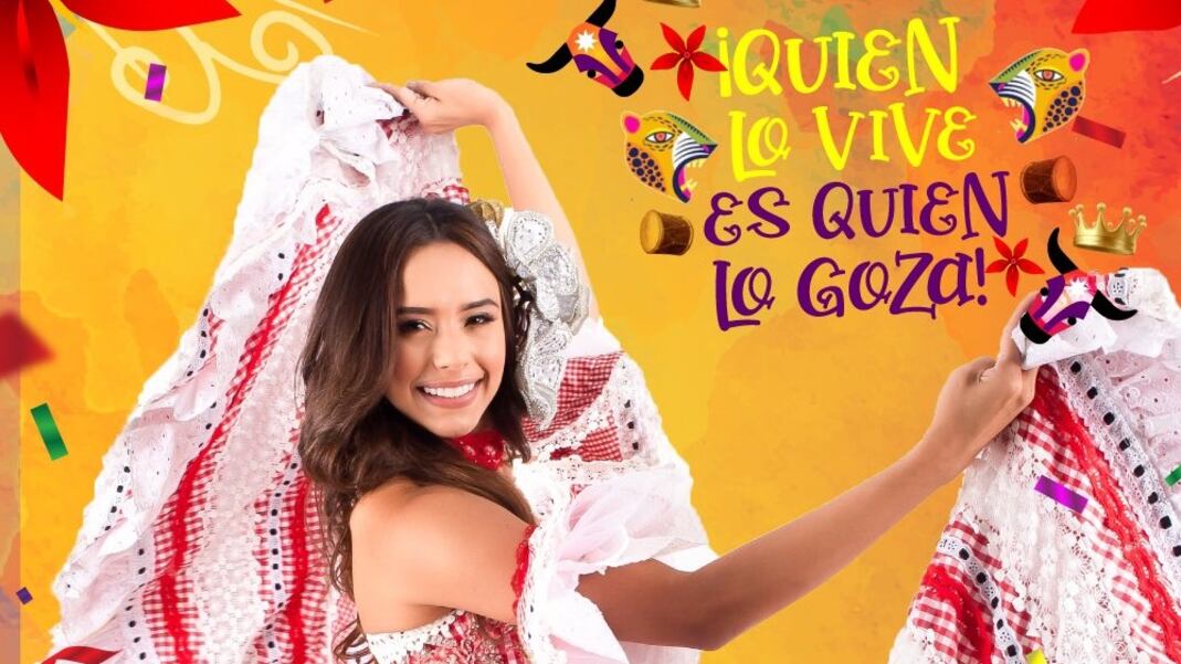 Natalia De Castro, reina del Carnaval de Barranquilla 2023.