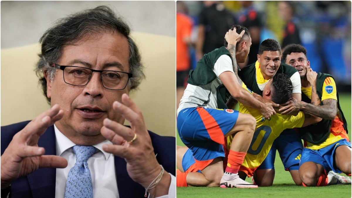 Presidente Gustavo Petro dejó claro que no le gustó lo que pasó con la Selección Colombia