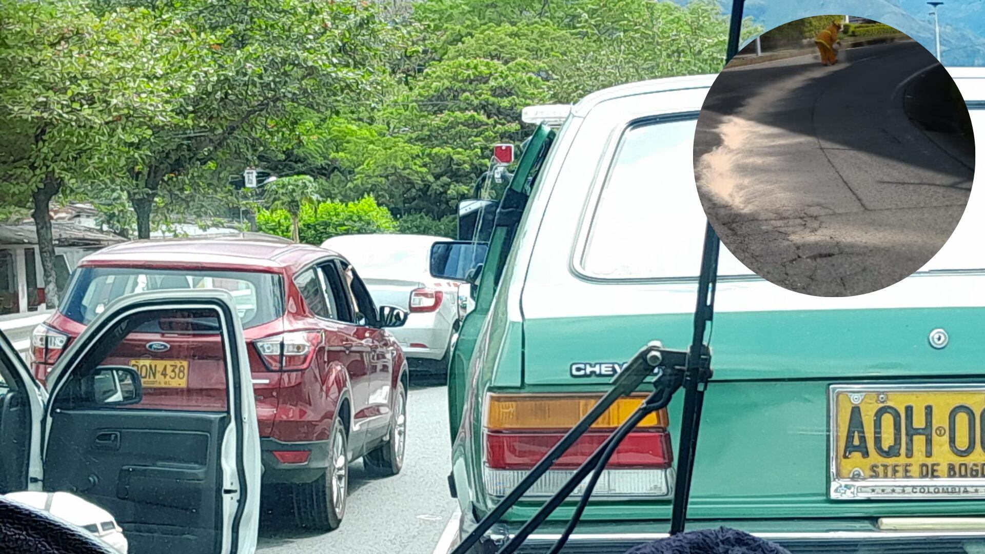 Se presenta cierre en la vía Girardot - Bogotá.