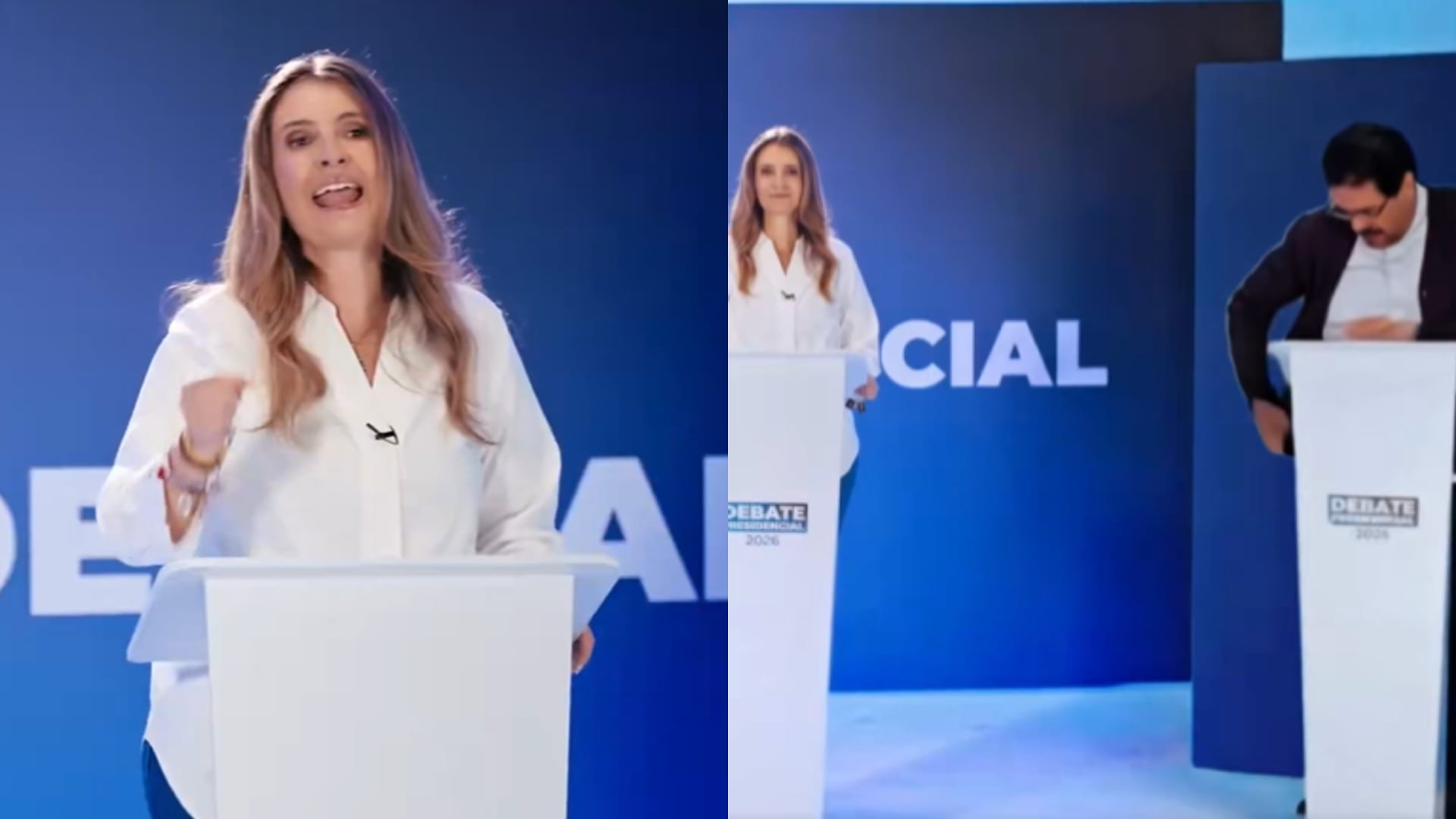 Críticas al supuesto debate de Paloma Valencia con Iván Cepeda por utilizar Inteligencia Artificial.