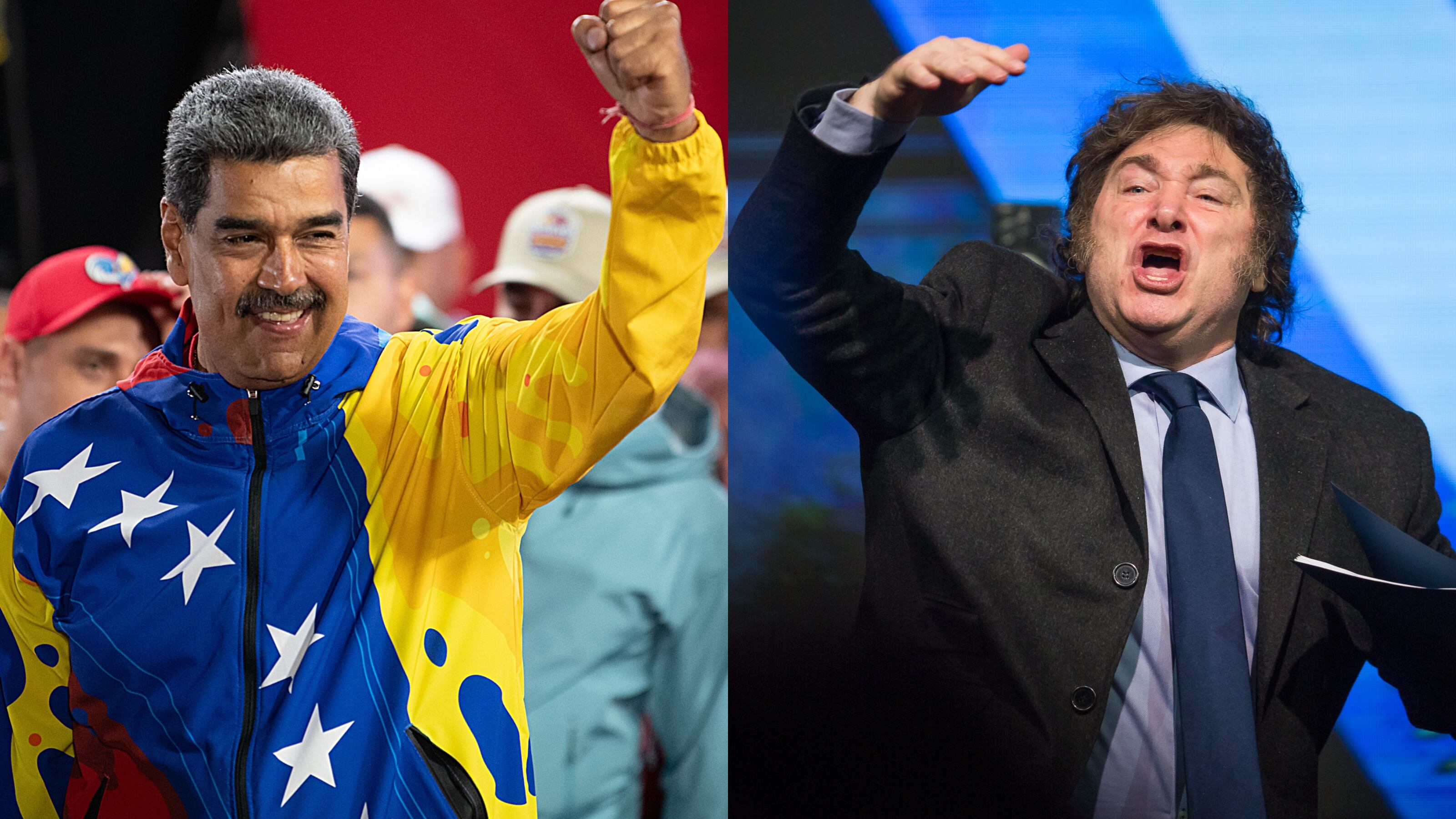 Javier Milei le responde a Nicolás Maduro