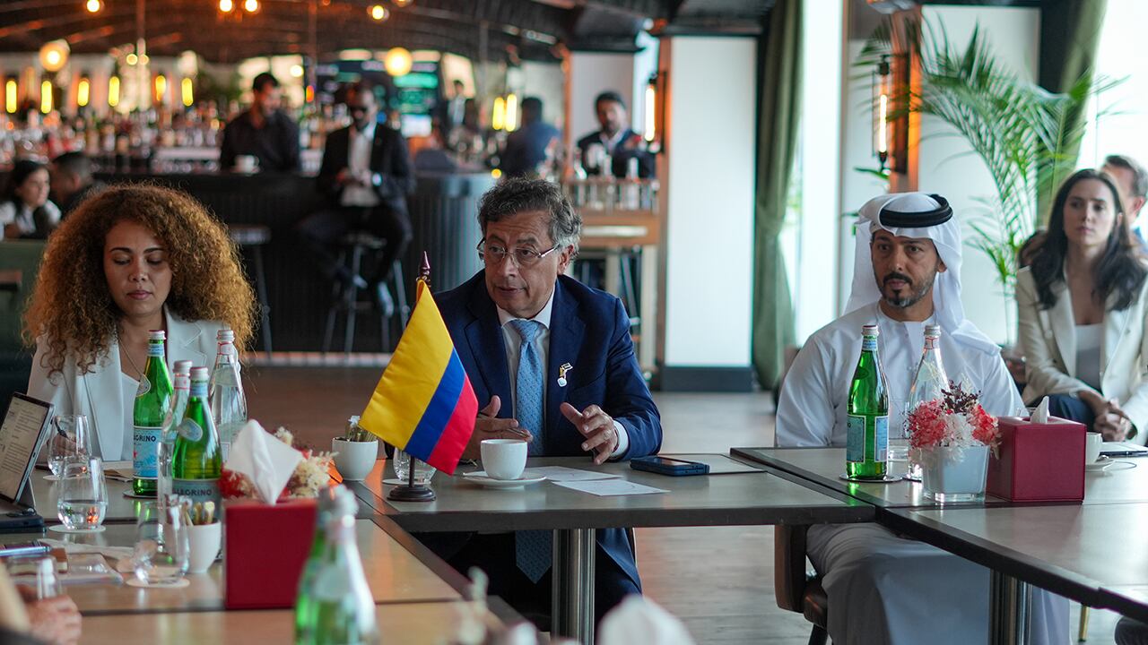 El presidente Gustavo Petro desde Cumbre Mundial de Gobiernos 2025.