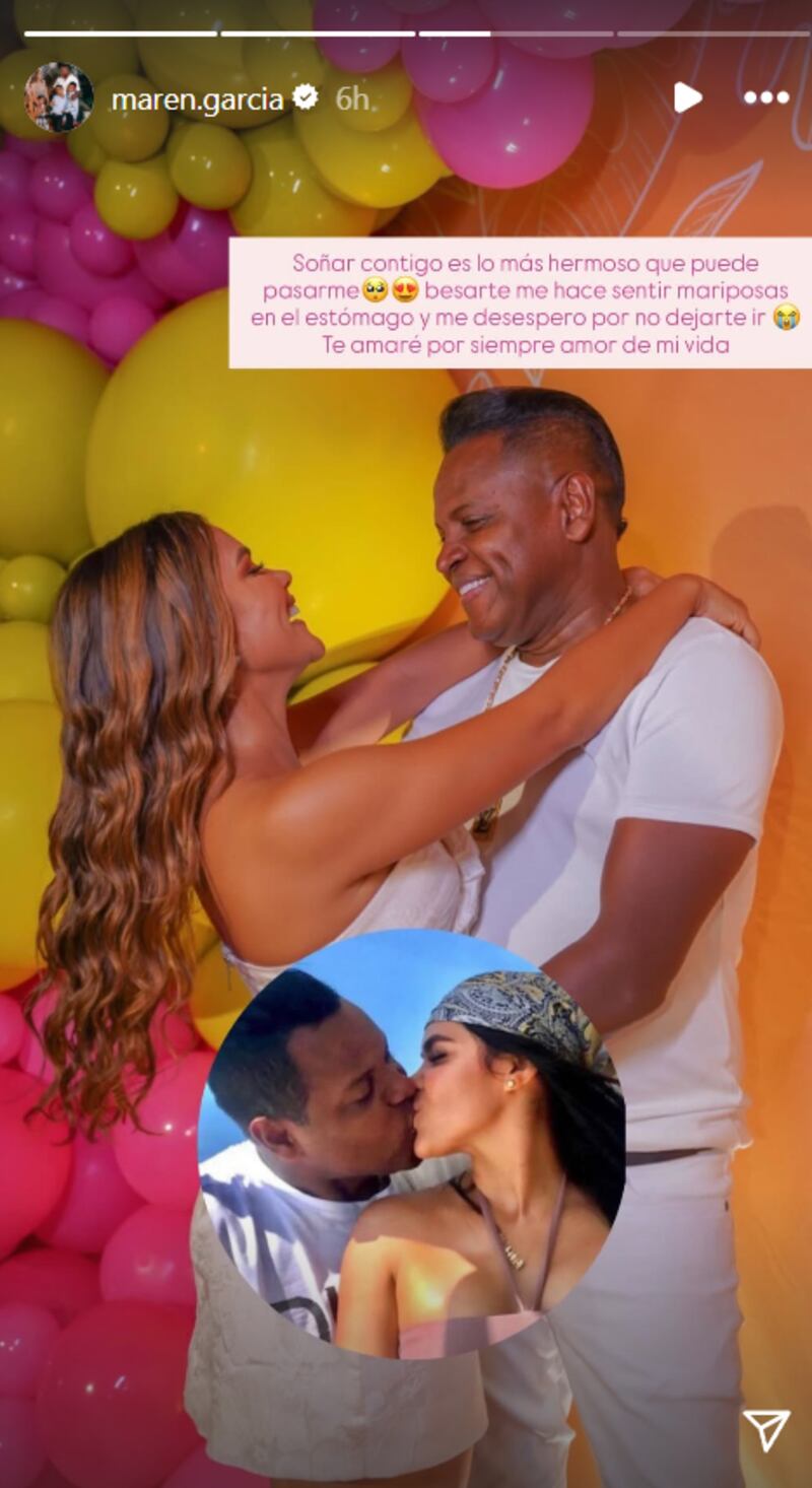 Maren García dio a conocer nuevo sueño con su amado Omar Geles