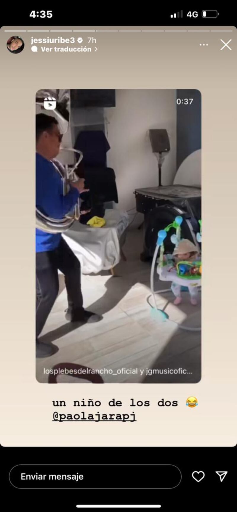 Jessi Uribe expresó su deseo de tener hijos junto a Paola Jara