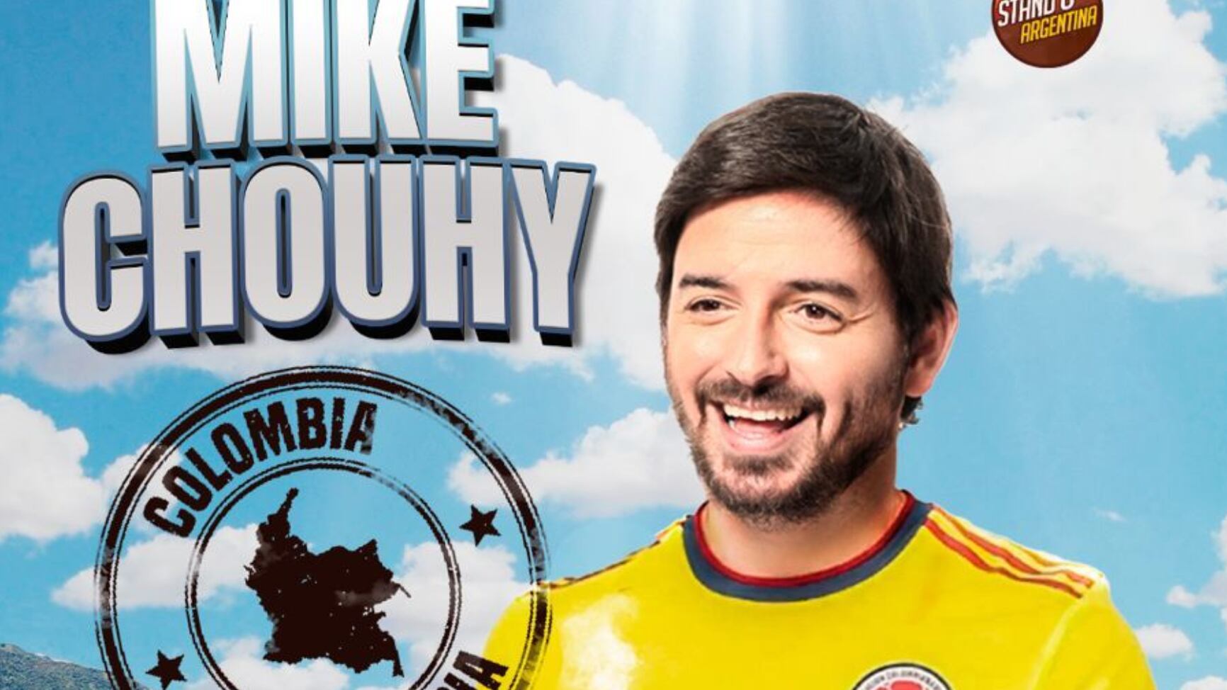 El comediante argentino está de gira por Colombia