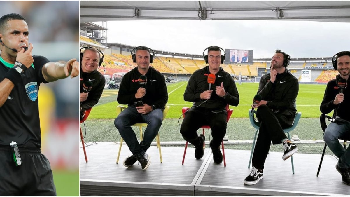 Periodista de Win Sports destrozó al árbitro Ortega por el Santa Fe – Millonarios