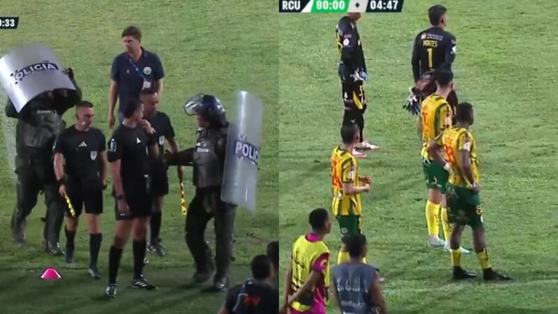 Hinchas del Real Cartagena invadieron el Jaime Morón y casi no dejaron terminar el partido de su equipo