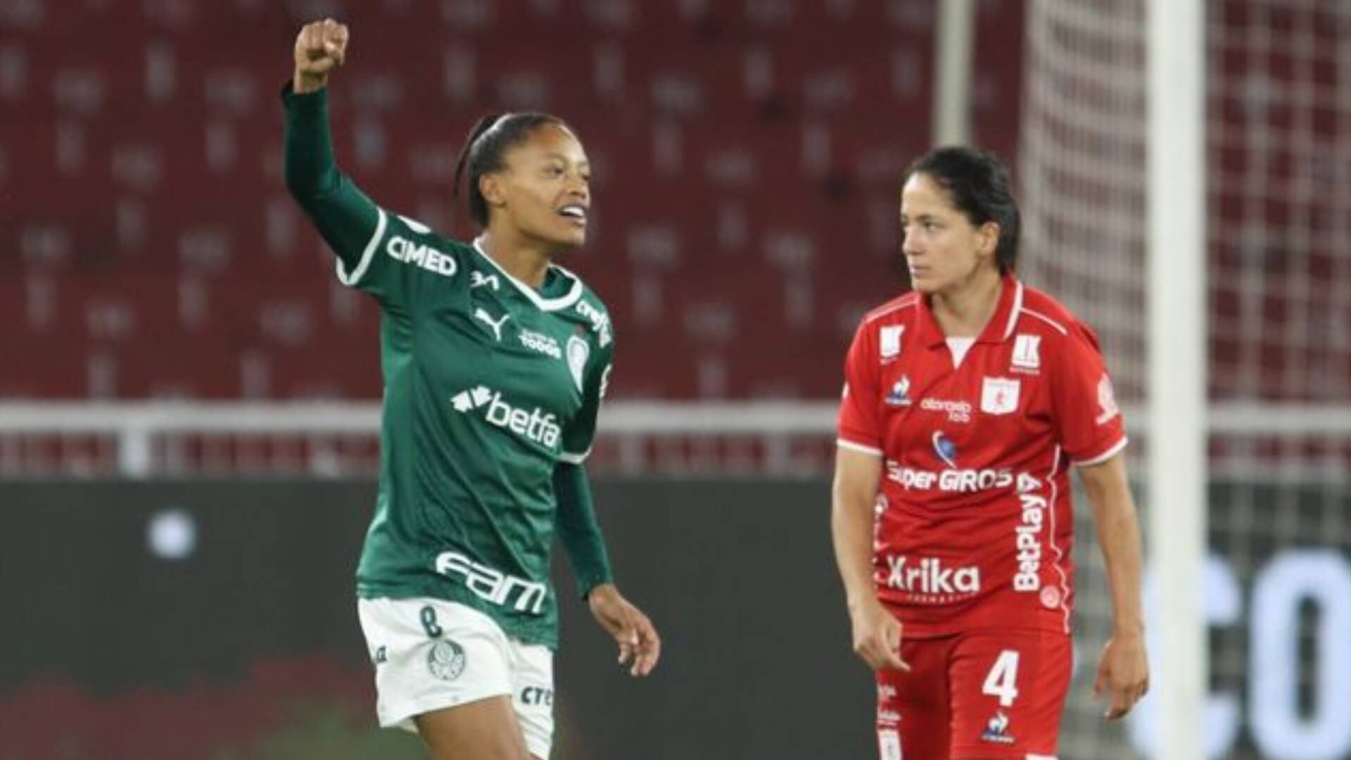 Palmeiras le ganó a América en la semifinal de Copa Libertadores 2022