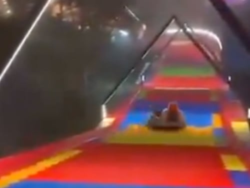 Tragedia en Chinácota: Video registró el accidente mortal de una joven en un tobogán extremo