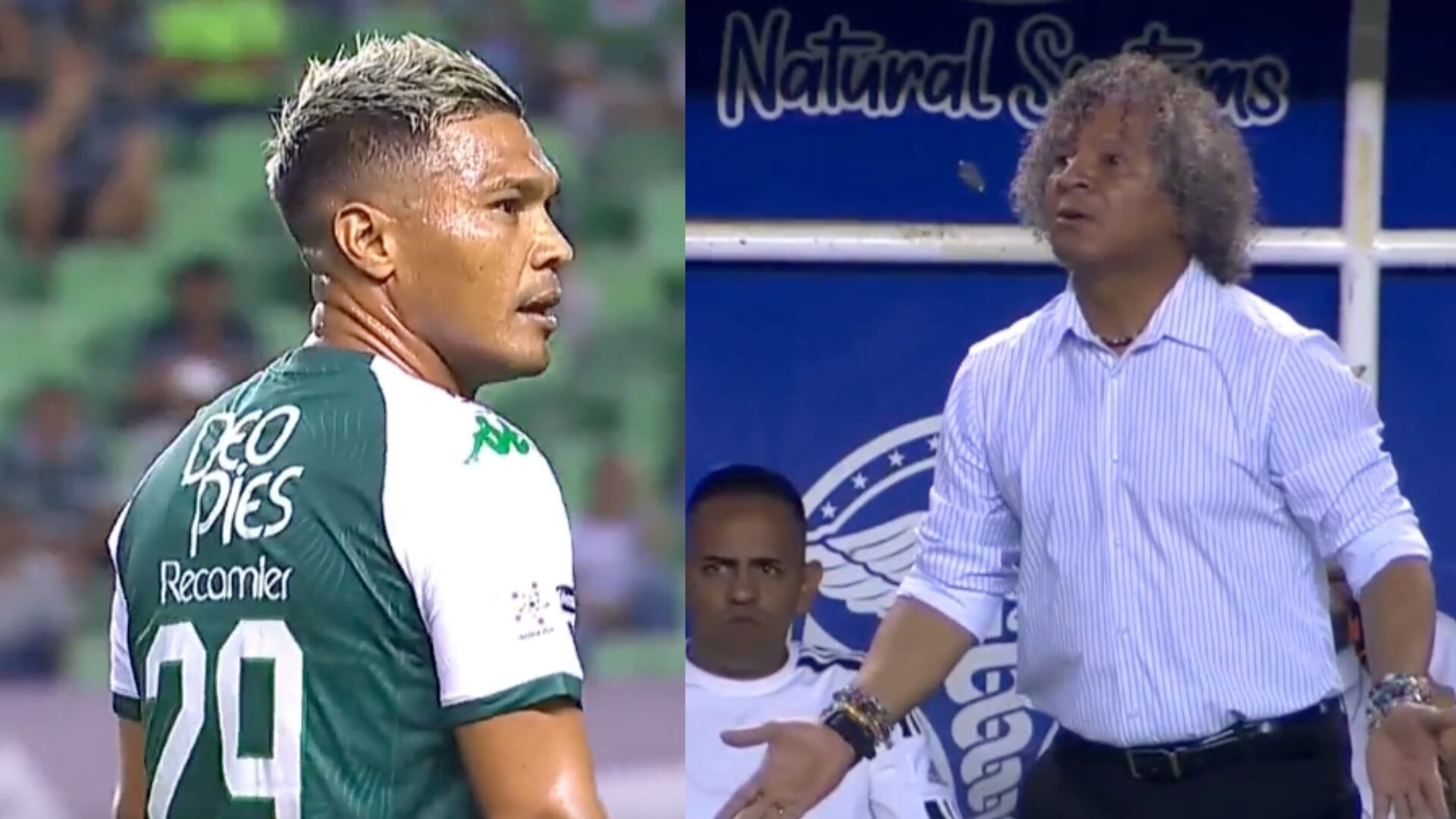 Teófilo Gutiérrez y Alberto Gamero tuvieron acalorada discusión en partido de Millonarios