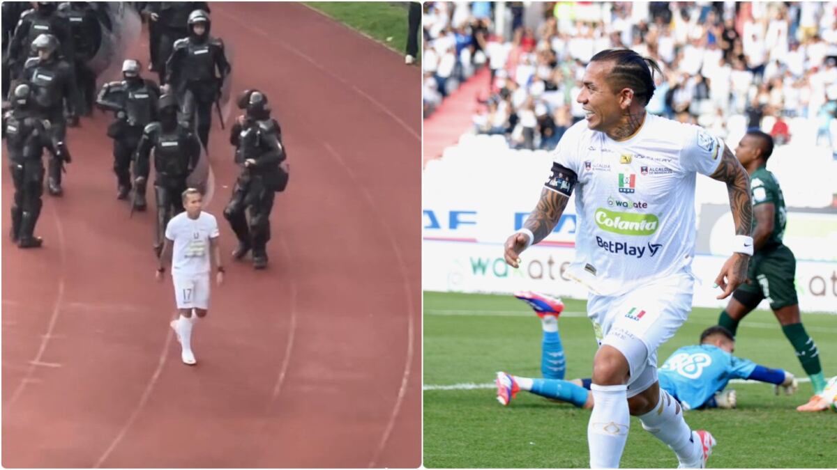 Dayro Moreno sumó elogios por lo que hizo en los disturbios de los hinchas del Cali