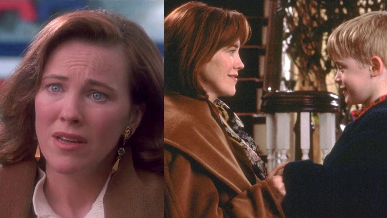 Catherine O'Hara y Macaulay Culkin