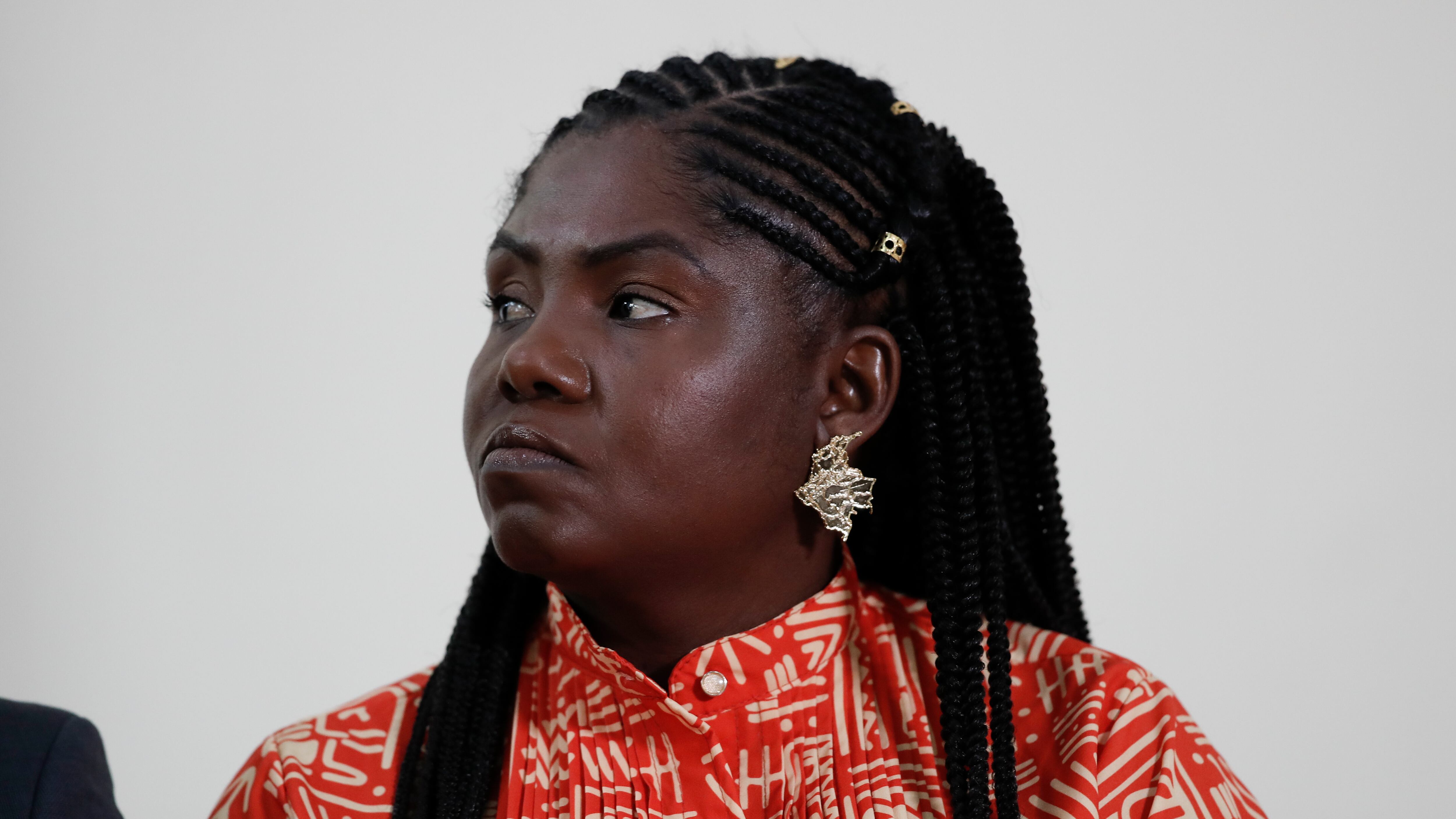 Francia Márquez Mina, vicepresidenta de Colombia, durante la radicación del proyecto de ley que crea el Ministerio de la Igualdad