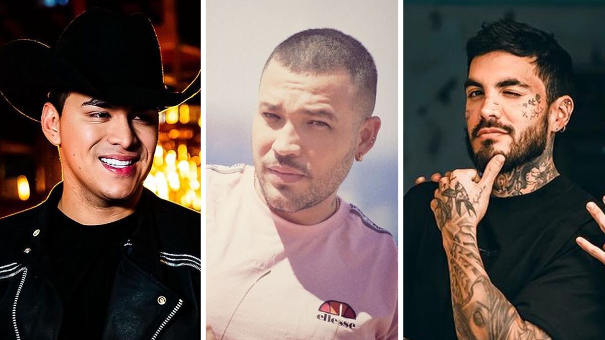 Yeison Jiménez, Jessi Uribe y Mateo Carvajal