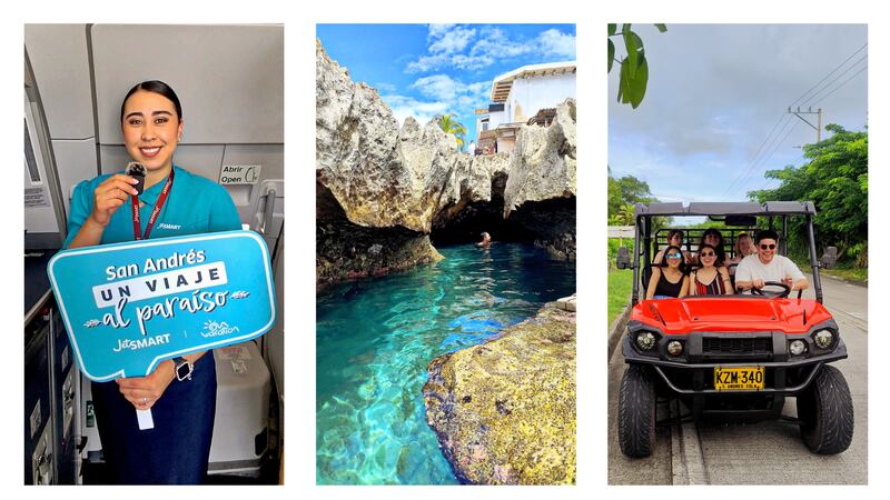 Postales de la nueva ruta de JetSmart