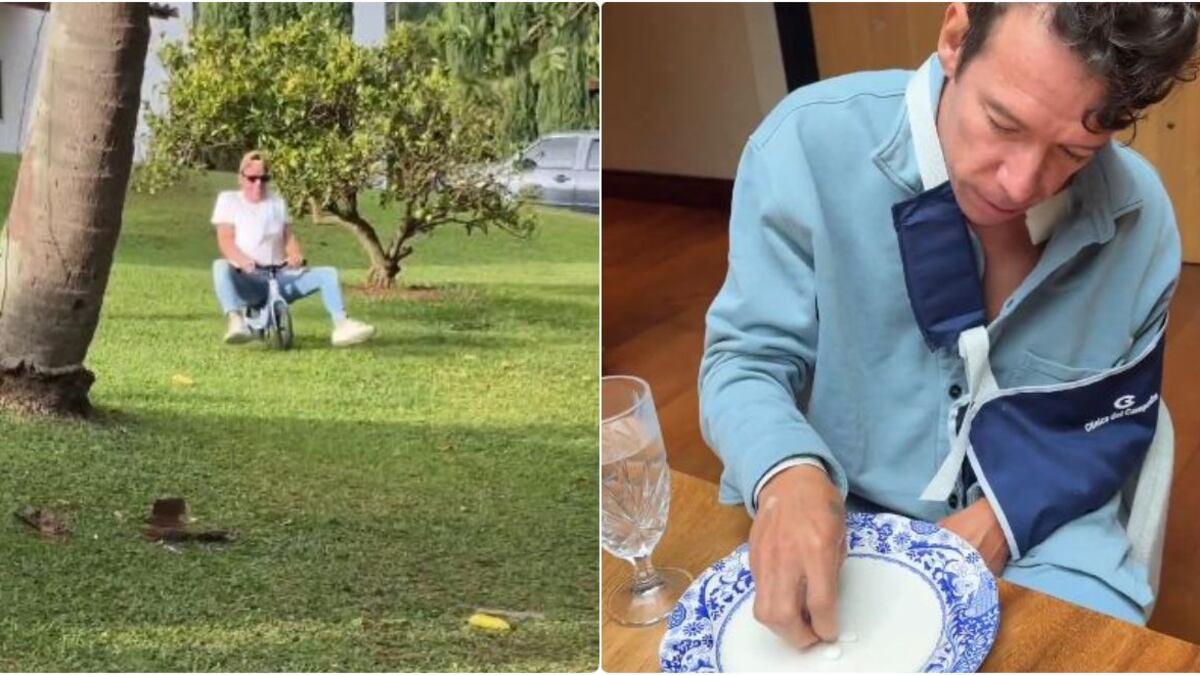 Rigoberto Urán compartió video de la caída en casa que lo llevó al quirófano y no fue en la cama