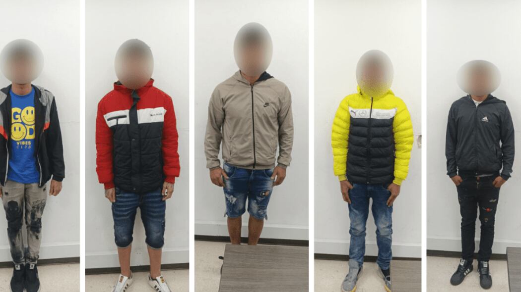 Cinco hombres fueron enviados a la cárcel por robar una droguería en Bogotá.