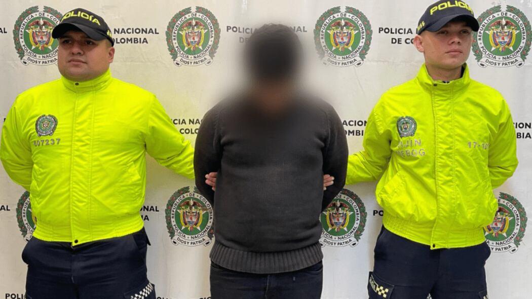 Capturan a alias 'Caníbal' en Bogotá.