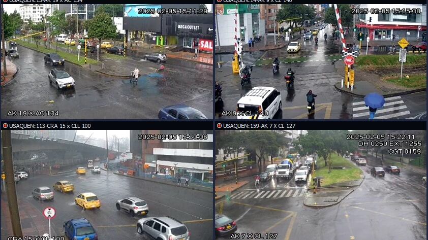 Lluvias torrenciales en Bogotá