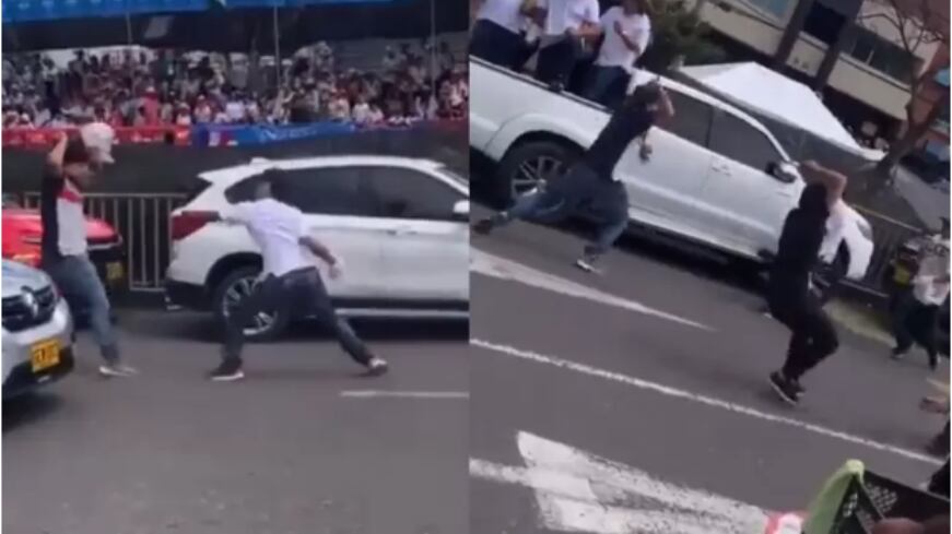Video viral de ataque con machete en Ibagué 25 de junio de 2023