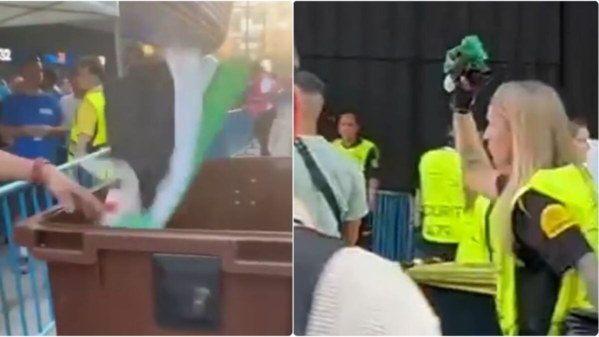 Indignación en la Champions por veto a banderas de Palestina en estadio de Real Madrid