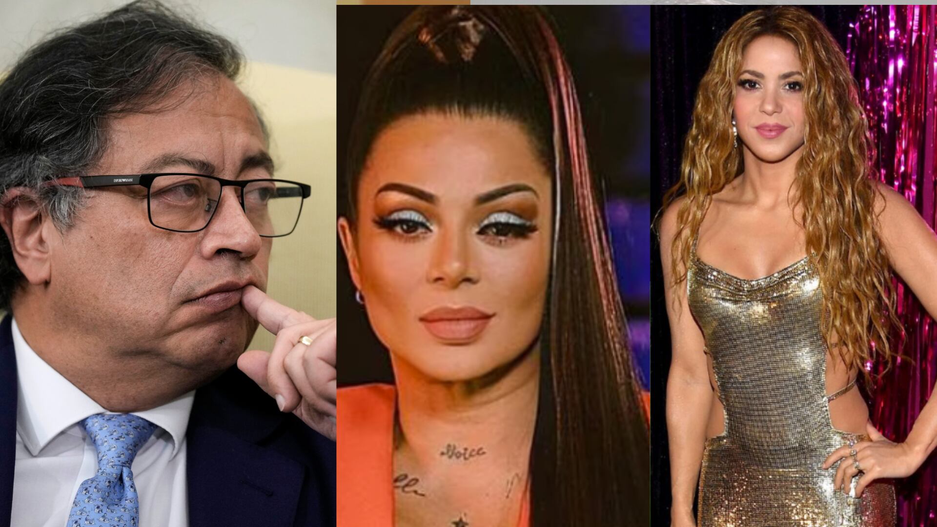 Marbelle utilizó el más reciente éxito de Shakira 'El jefe' para hacer comparación con Gustavo Petro