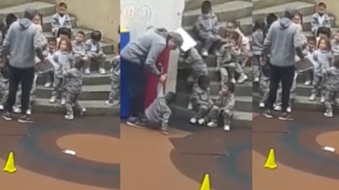 Profesor maltrató a niño en colegio de Bogotá