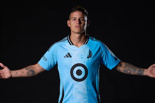 Debut de James Rodríguez en la MLS se complicó de cuenta de un tema de salud