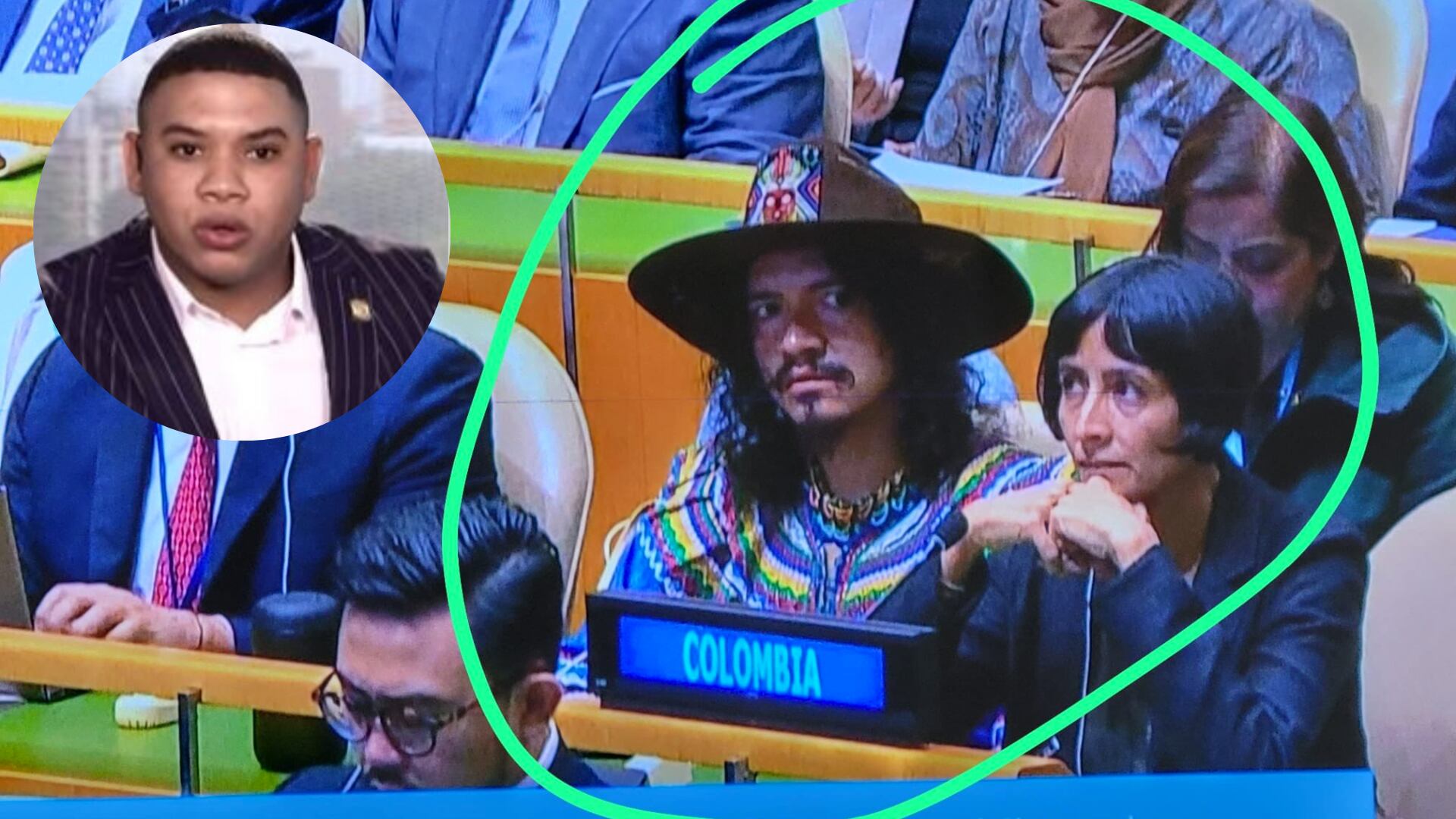 “Pasión de Gavilanes en la ONU”: Miguel Polo Polo se burló de la vestimenta de representante del Gobierno