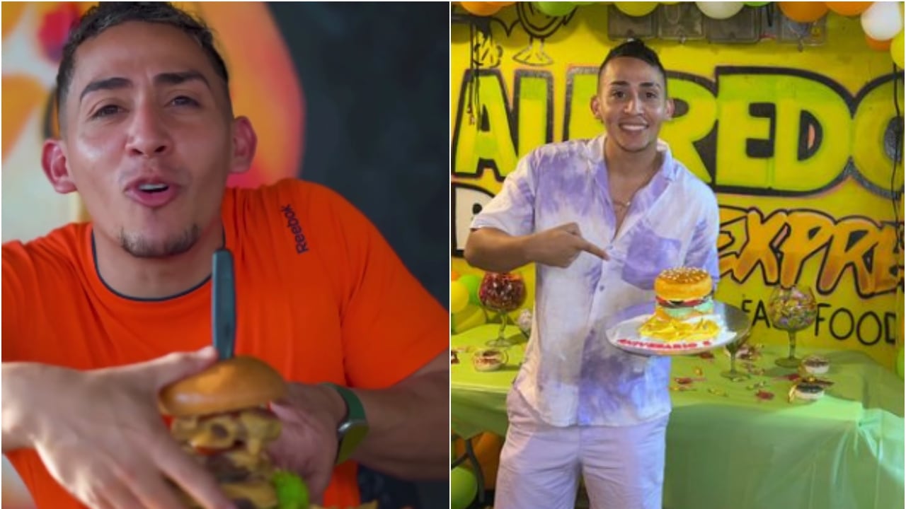 Alfredo Redes desde las redes de su restaurante