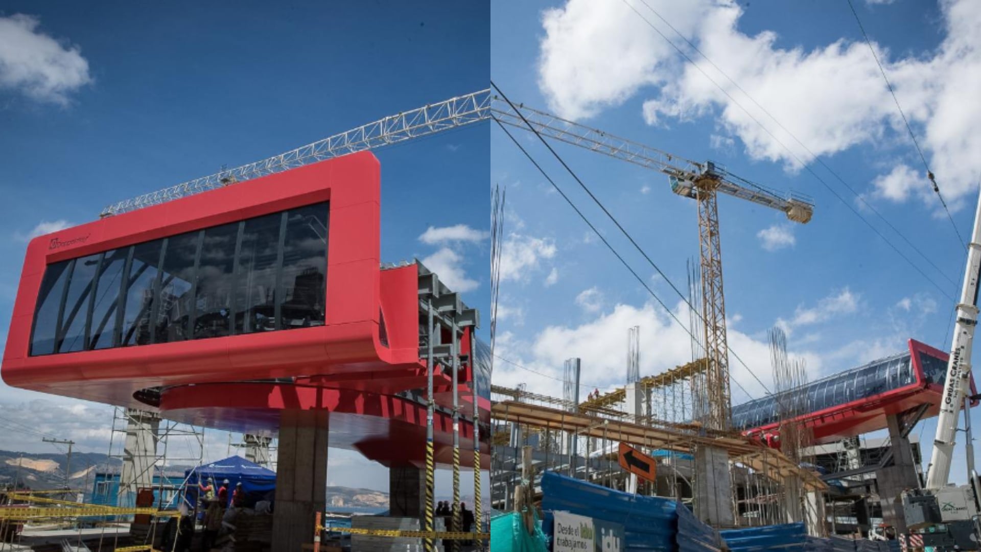 Llegan primeras cabinas de TransMicable.