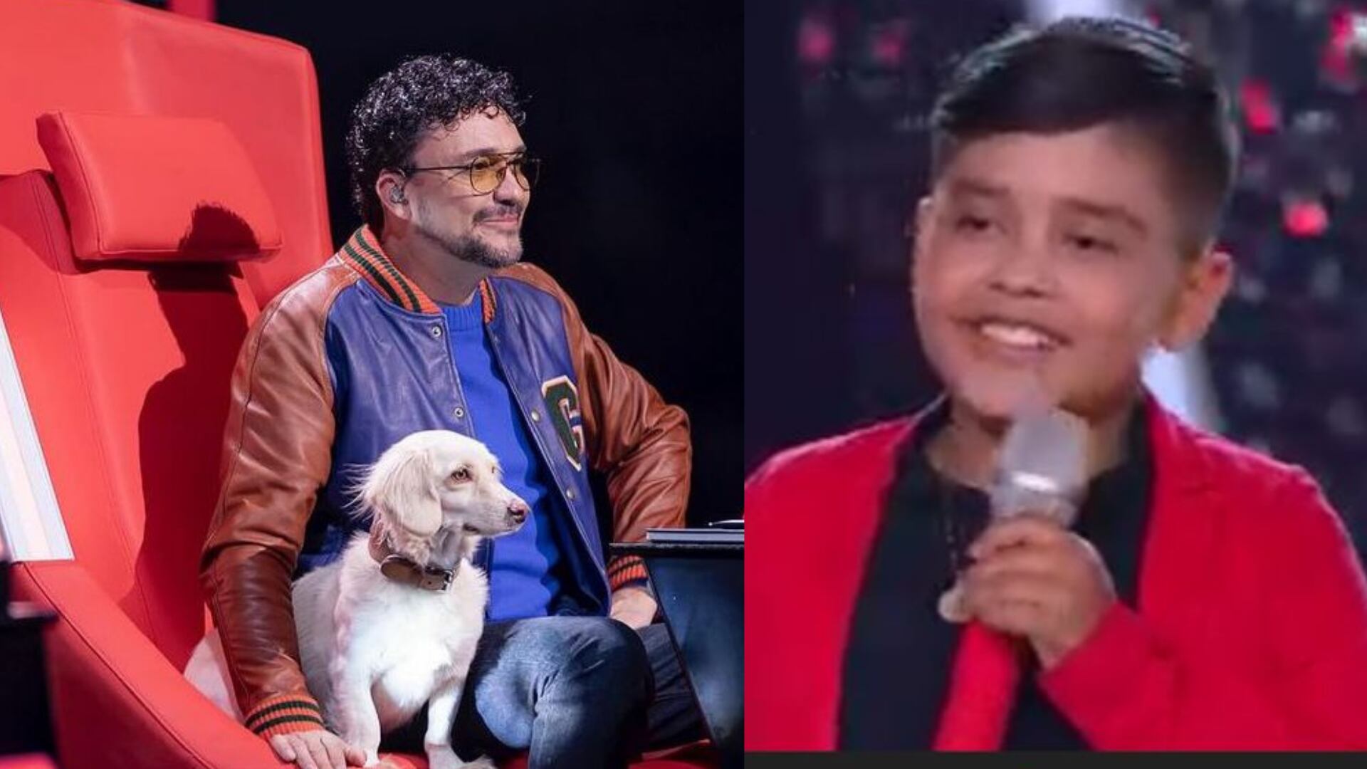 Concursante de 'La Voz Kids' causó risas diciéndole viejo a Andrés Cepeda