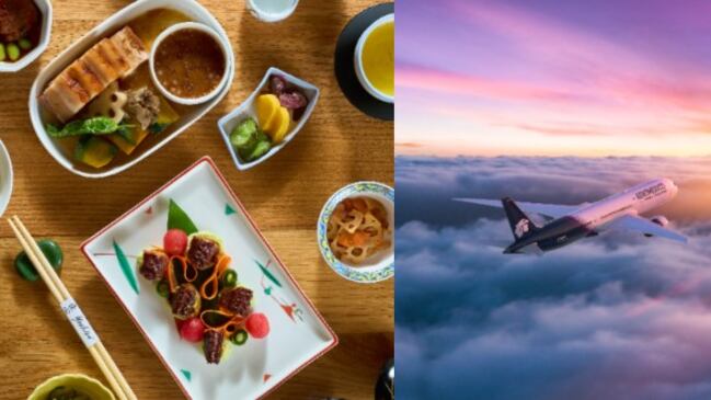 Foto Yoshimi del Hyatt Regency Mexico City: la experiencia de degustar un menú único en la ruta Ciudad de México – Japón a 30 mil pies de altura.